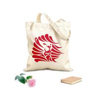 Borsa in tela Testa di leone Animal King Predator Mane Tessuto spesso 340g/m² Borsa da disegno