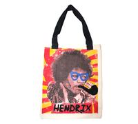 Borsa in tessuto con applicazione Borsa Hendrix