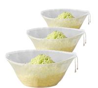 Borsa in tessuto per filtro in nylon, riutilizzabile, per caffè freddo, con | Sacchetti per estrazione di latte di mandorle e avena, bevande vegetali, yogurt, caffè, tè