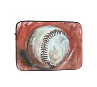 Borsa interna per computer portatile da 17 pollici con motivo baseball nel buco custodia per laptop valigetta per il trasporto della copertura del computer portatile