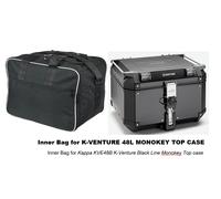 Borsa Interna Per Kappa KVE48B K-Venture Black Line Monokey Top Case