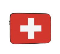 Borsa interna per laptop con bandiera svizzera da 13 pollici, custodia per laptop da 13 pollici