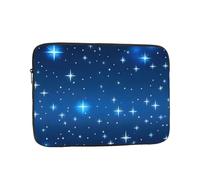 Borsa interna per laptop con motivo a stelle blu, 17 pollici, borsa interna portatile antiurto e adatta per viaggi, ufficio, ecc.