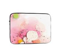 Borsa interna per laptop in carta con frammenti di colore, 17 pollici, borsa interna portatile antiurto per laptop, adatta per viaggi, ufficio, ecc.