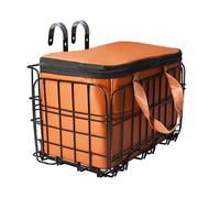 Borsa interna rimovibile in PU pieghevole cestino bicicletta ideale per viaggi s