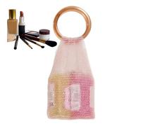 Borsa Intrecciata Borsetta Tradizionale con Cristalli Splendenti | Borsa Shopper Intrecciata per Donne, Amiche, Fidanzata, Viaggio, Casa, Interno, Esterno, e Pendolarismo Quotidiano