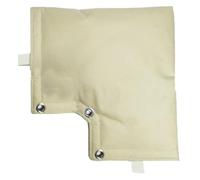 Borsa Isolante Per Copertura Antiriflusso - Manicotto Di Protezione Antigelo Per Rubinetto Esterno Con Foglio Di Alluminio | Coperture Per Irrigatori Per Svernamento Esterno | Per Valvole Per Tubi Del