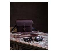 Borsa laterale classic marrone cafeeina on your bike or shoulder Tripmachine