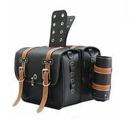 Borsa laterale da sella di grande capacità Borsa Laterale Impermeabile Per Attrezzi Per Bagagli Borse Da Sella Moto Laterali Per Di Grande Capacità Per Yamaha(Brown)