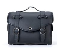 Borsa laterale da sella di grande capacità Borsa posteriore per moto 22L portaoggetti impermeabile organizer per borsa Per Sportster PerXL1200(Nero)