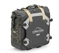 Givi Canyon GRT725, borsa laterale Monokey Cam-Side male Nero