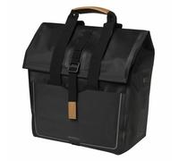 Borsa laterale per bicicletta Basil Urban Dry Shopper nera impermeabile da 20 li