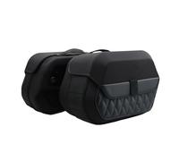 Borsa Laterale Per Harley Per Davidson Softail Fat Boy 2017 2018 2019 2020 2021 22 23 Moto PE Bisaccia Impermeabile Pannier 19.5L Scatola Per Il Trasporto Borse Laterali