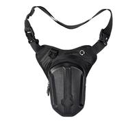 Borsa Laterale Per Moto Marsupio Multifunzionale Per Equitazione Ciclismo Deposito Bagagli Sella Borsa portautensili moto(Black)