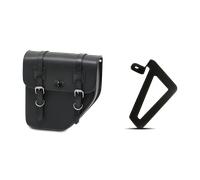 Borsa Laterale Sinistra CustomAcces Ibiza (con Piastra Metallica) incl. Supporto Nera