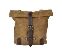 Borsa Laterale Vintage Per Moto Satchel Borsa Da Appendere In Tela Cerata E Olio Impermeabile Per Piccoli Attrezzi Da Appendere Per Bici Elettriche Moto Selle Bagagli(Khaki)
