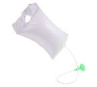 Borsa Lavaggio Chioma da Letto Portatile 10l per Anziani | PVC Film, Pieghevole e Facile da Pulire, per Viaggio e Backpacking, Uso Comodo in Posizione Sdraiata