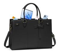 Borsa Lavoro Donna PU Pelle Borsa Porta PC Donna Ufficio Borsa Università donna