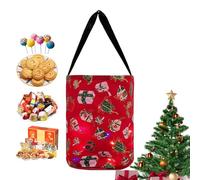 Borsa LED per caramelle o dolcetti, sacchetti luminosi per caramelle o dolcetti, sacchetti di Natale luminosi a LED in poliestere, sacchetti di Natale a luce , borsa a secchiello multiuso