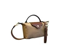 Borsa leggera da spalla, Cute Solid Square Purse, Color Block Bag for Ladies, Daily Dating Purse, Solid Color Purse for Women, Borsa a tracolla quadrata per le signore Daily Dating, cachi., Se référer