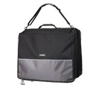 Borsa Lemieux porta sottosella con tracolla e maniglia in tessuto nero Lemieux