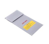 Borsa Lipo Antideflagrante Custodia di Ricarica Resistente Al Fuoco Custodia Protettiva per Batterie Lipo, 3,9 "x 7,9"