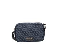 LIU JO Piccola borsa a tracolla in denim con motivo jacquard