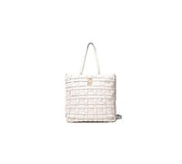 Borsa Liu-jo Sicura tote L ecopelle ad intreccio bianco BS22LJ14 AA2236