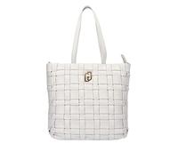Borsa Liu-jo Sicura tote L ecopelle ad intreccio bianco BS22LJ14 AA2236