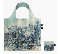 BORSA LOQI VINCENT VAN GOGH VECCHIO VIGNETO CON CONTADINA PAESAGGIO CON CASE