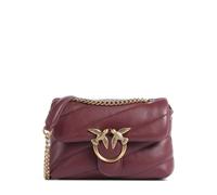 Pinko Love Puff Baby Borsa a spalla viola, pelle di pecora, donna