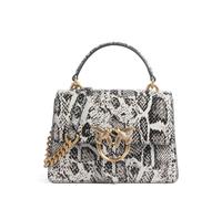 Borsa Love One Top Handle Mini Light in pelle Pinko