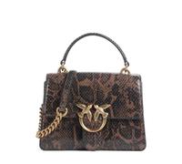 Borsa Love One Top Handle Mini Light in pelle Pinko