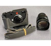 BORSA LUIGI GRIGIO ELEFANTE X LEICA M-EV1, e LEICA M11,GRIP/BUMP+CINGHIA,SPEDITA