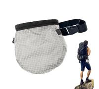 Borsa Magnetica Arrampicata Impermeabile Portatile con Cintura Regolabile | Borsa Magnesia E Sacchetto Di Sollevamento Per Scalatori Donne Uomini All'aperto Palestra Sport
