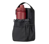 Borsa magnetica per bottiglia - Supporto magnetico per acqua, tracolla regolabile, design impermeabile a prova di perdite, per allenamento all'aperto, viaggi, palestra, ciclismo