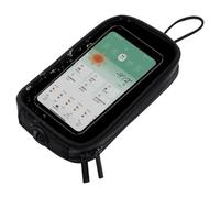 Borsa magnetica per serbatoio moto - Supporto per telefono impermeabile con | Borsa per serbatoio moto in PU con finestra touch screen trasparente e fissaggio magnetico, adatta alla maggior parte delle