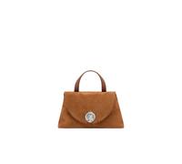 Borsa mano Nikla Suede Small W11 COGNAC/COGNAC