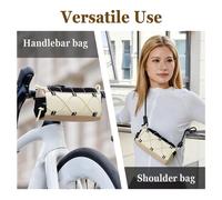 Borsa manubrio attacco anteriore 1,2L nylon custodia ciclismo per pendolarismo
