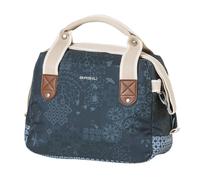 Borsa manubrio Basil Boheme City Bag indigo blau con cerniera 8 litri