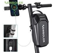 Borsa Manubrio Monopattino Bici Portaoggetti Impermeabile USB 3/5L Universale