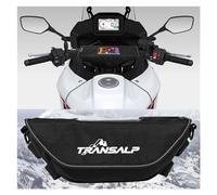 Borsa Manubrio Moto Borsello Manubrio per HON&da XL750 TRANSALP750 TRANSALP 750 XL 750 Borsa da Manubrio Impermeabile per Moto(C)