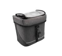 Borsa manubrio MVTEK semi rigida portamappa grigio