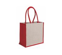 Borsa Mare DALIA In Juta E Cotone - Cm 36x36x20