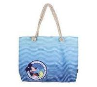 CERDÁ LIFE'S LITTLE MOMENTS Mickey Mouse, Bolso de Playa Mouse-100% Algodon Unisex niños, Azul, 52