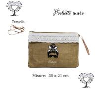 Borsa Mare Donna e Pochette Personalizzata