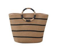 Borsa Mare Donna Impermeabile Rafia a Rete Da Spiaggia Accessori Paglia Piccola Borse Di In Capiente Xxl Famiglia Con Tasche Nera Moda Grande Cerniera