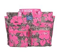 BORSA MARE QUADRATA MACULATA IBISCUS 100% PL AQUA DI MARE 22926 FUXIA