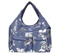 BORSA MARE RIB STOP TONDA IBISCUS METAL 100% PL AQUA DI MARE