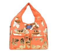 BORSA MARE RIB STOP TONDA IBISCUS METAL 100% PL AQUA DI MARE
